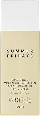Summer Fridays ShadeDrops SPF 30 Mineral Milk Face Sunscreen 1.7oz