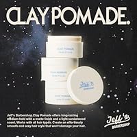 Jeff's Barbershop Clay Pomade, Sandalwood - 3.4oz — image 5