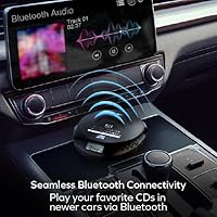 Coby Portable Bluetooth CD Player CD201BK — image 3