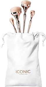 ICONIC LONDON Luxury Makeup Brush Set – Gold Review