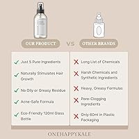 Onehappykale Mermaid Hair Growth & Restoration Spray – 4oz — image 9