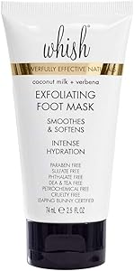Whish Coconut Milk + Verbena Exfoliating Foot Mask 2.5oz Review