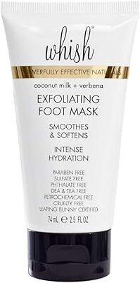 Whish Coconut Milk + Verbena Exfoliating Foot Mask 2.5oz