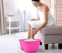 Mantello Extra Large Foot Soaking Tub - Hot Pink — image 6