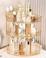 FELIZHOUSE 3-Tier Makeup Organizer - Amber — image 1