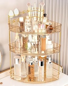 FELIZHOUSE 3-Tier Makeup Organizer - Amber Review