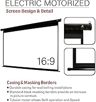 Akia Screens 125-inch Motorized Projector Screen — image 4
