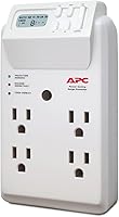 APC P4GC Wall Outlet Multi Plug Extender with Timer and Surge Protection — image 1