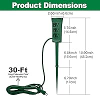 BESTTEN Outdoor Power Stake with 30ft Extension Cord — image 7