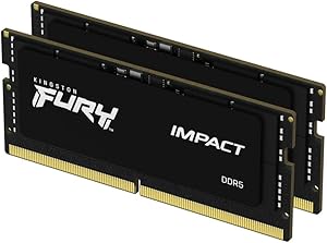 Kingston FURY Impact 32GB 6400MT/s DDR5 SODIMM KF564S38IBK2-32 Review