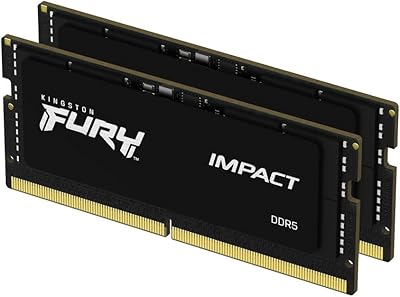 Kingston FURY Impact 32GB 6400MT/s DDR5 SODIMM KF564S38IBK2-32