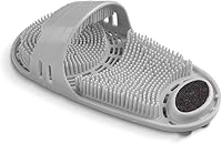 Kibhous Silicone Shower Foot Scrubber (Gray) — image 1