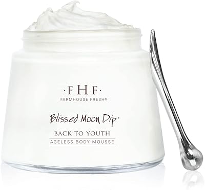 FarmHouse Fresh Blissed Moon Dip Back To Youth Ageless Body Mousse 8 Fl Oz
