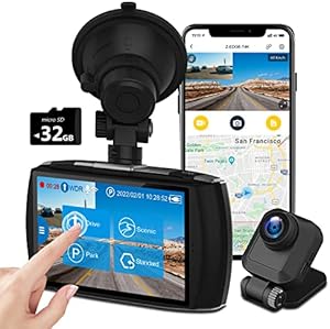 Z-Edge T4K Dual Dash Cam 4K+1080P Review