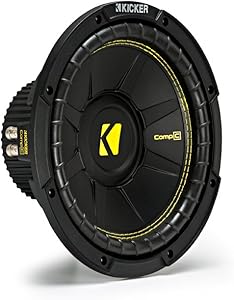 Kicker CWCD104 CompC 10″ Subwoofer 4-Ohm Review