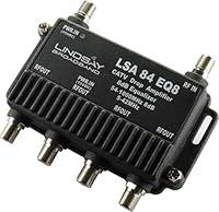 Lindsay LSA84-EQ8 4-Port TV Signal Amplifier — image 2
