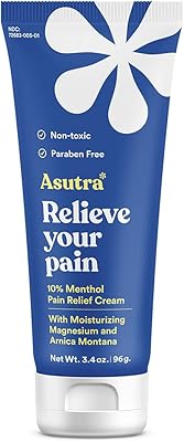 ASUTRA Muscle Pain Relief Cream 3.4oz