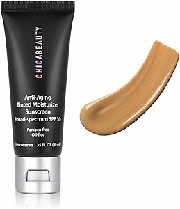 CHICA BEAUTY 3 in 1 Tinted Face Moisturizer SPF 30 - Deep Review