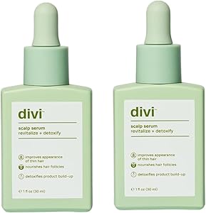 Divi Scalp Serum for Thinning Hair 8oz Review