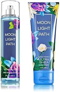 Bath & Body Works Moonlight Path Fine Fragrance Mist & Triple Moisture Body Cream 8 Fl Oz Review