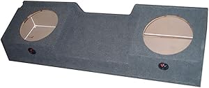 Q Power GMC Chevy Silverado Ext Cab '99-06 Dual 12″ Subwoofer Box Review
