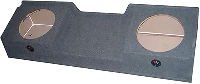 Q Power GMC Chevy Silverado Ext Cab '99-06 Dual 12″ Subwoofer Box
