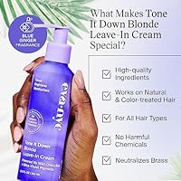 Eva NYC Tone It Down Leave-In Hair Cream for Blonde Hair, 5.4 Fl Oz — image 6
