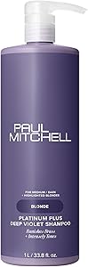 Paul Mitchell Platinum Plus Deep Violet Shampoo 33.8oz Review