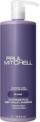 Paul Mitchell Platinum Plus Deep Violet Shampoo 33.8oz