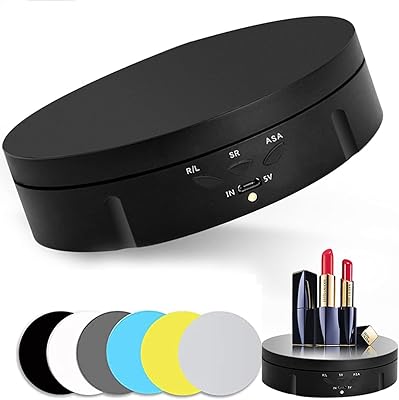 LANPOWAE Motorized Rotating Display Stand