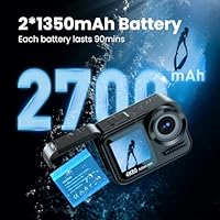 DuaFcoh 4K60FPS WiFi Action Camera 64MP — image 6