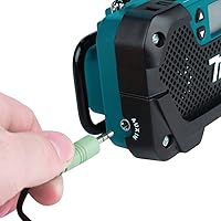 Makita RM02 12V max CXT Lithium-Ion Cordless Compact Job Site Radio — image 4