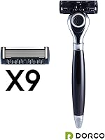 DORCO Pace Classic Seven Blade Razor System 1 Handle + 9 Cartridges — image 2
