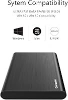 Caraele 640GB Ultra Slim Portable External Hard Drive — image 3