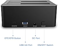 RSHTECH Dual Bay Hard Drive Docking Station 16TB — image 6