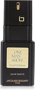 Jacques Bogart One Man Show Eau De Toilette Spray Gold Edition 3.33oz