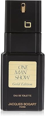 Jacques Bogart One Man Show Eau De Toilette Spray Gold Edition 3.33oz
