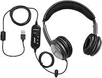 ECS WordSlinger Over Head USB Transcription Headset — image 1