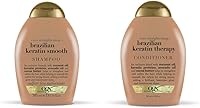 OGX Ever-Straightening Brazilian Keratin Therapy Shampoo and Conditioner 13oz Set — image 1