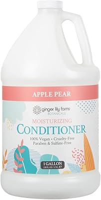 Ginger Lily Farms Botanicals Moisturizing Conditioner, Apple Pear Scent, 1 Gallon