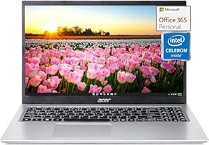 Acer Aspire 1 Laptop, 15.6″ FHD, Intel Celeron N4500, 16GB RAM, 512GB SSD Review