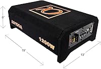 Alphasonik AS100A 10″ 1200W Active Shallow Mount Subwoofer — image 5