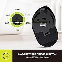 DeLUX M618Plus RGB Wired Ergonomic Mouse — image 3