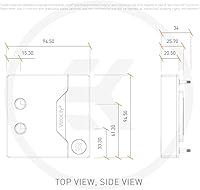 EKWB EK-Quantum Velocity 2 CPU Water Block D-RGB - 1700, Nickel/Plexi — image 3