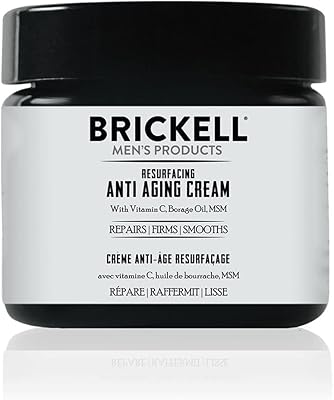 Brickell Men's Resurfacing Anti-Aging Face Cream, 2oz