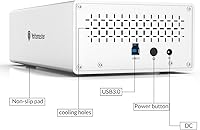 Yottamaster PS200U3 2 Bay External Hard Drive Enclosure 32TB — image 4