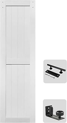 S&Z TOPHAND 28in x 80in MDF Barn Door