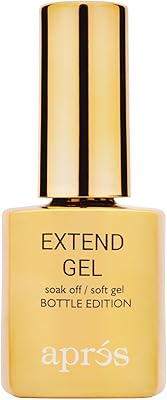 Aprés Nail Extend Gel Gold Bottle 15mL