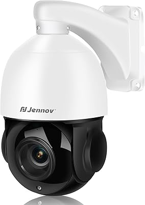 Jennov PS6006 4K 8MP Outdoor PTZ POE Camera
