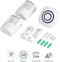Enegg Wireless Home Security Driveway Alarm with 2 Motion Sensors — image 7
